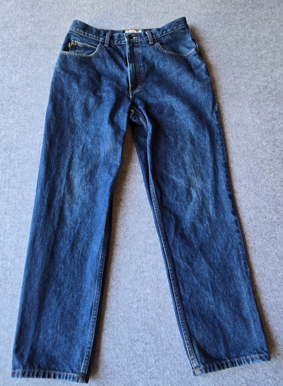 LL Bean Classic Fit Men's Jeans Medium Blue Denim 100% Cotton 30x29